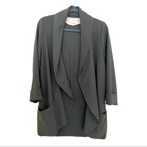 Chevalier Aritzia Wilfred Blazer Charcoal Grey